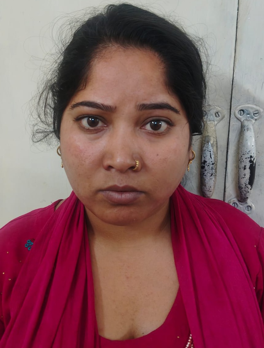 शिवानी शर्मा लूटेरी दुल्हन, जिसे पुलिस ने गिरफ्तार कर लिया है