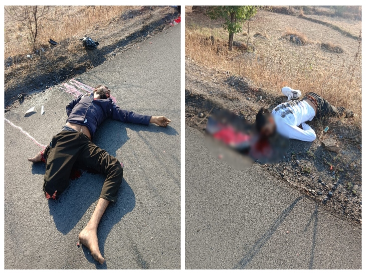 दोनों दोस्त राशन का सामान लेने गए थे, लौटते समय ट्रक ने कुचल दिया।