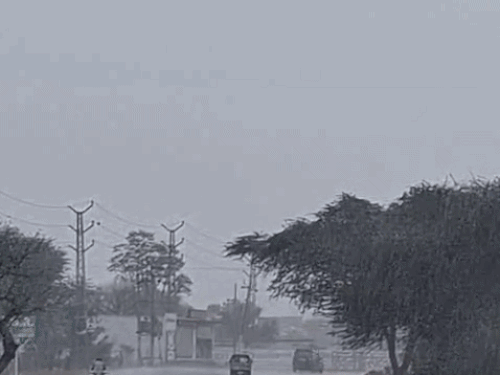 शेखावाटी के कई जिलों में सुबह बरसात हुई। सीकर शहर में बरसात के कारण मौसम बदल गया है।