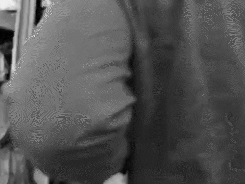 मांस का लोथड़ा वाहन में फंसा रहा।