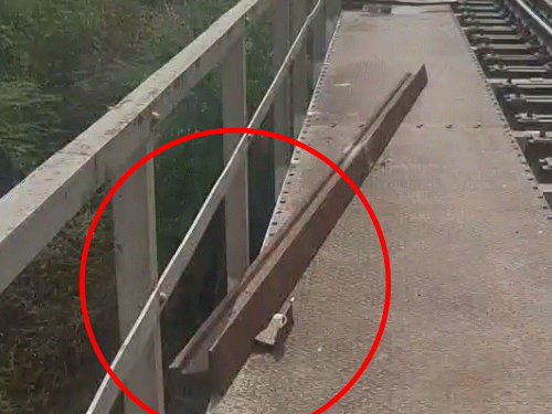 चित्तौड़गढ़ में ट्रेन डिरेल की साजिश