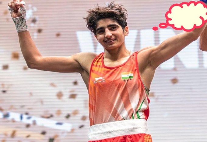 मीनाक्षीने 2026 च्या आशियाई बॉक्सिंग चॅम्पियनशिपमध्ये भारताला पहिले सुवर्णपदक मिळवून दिले.