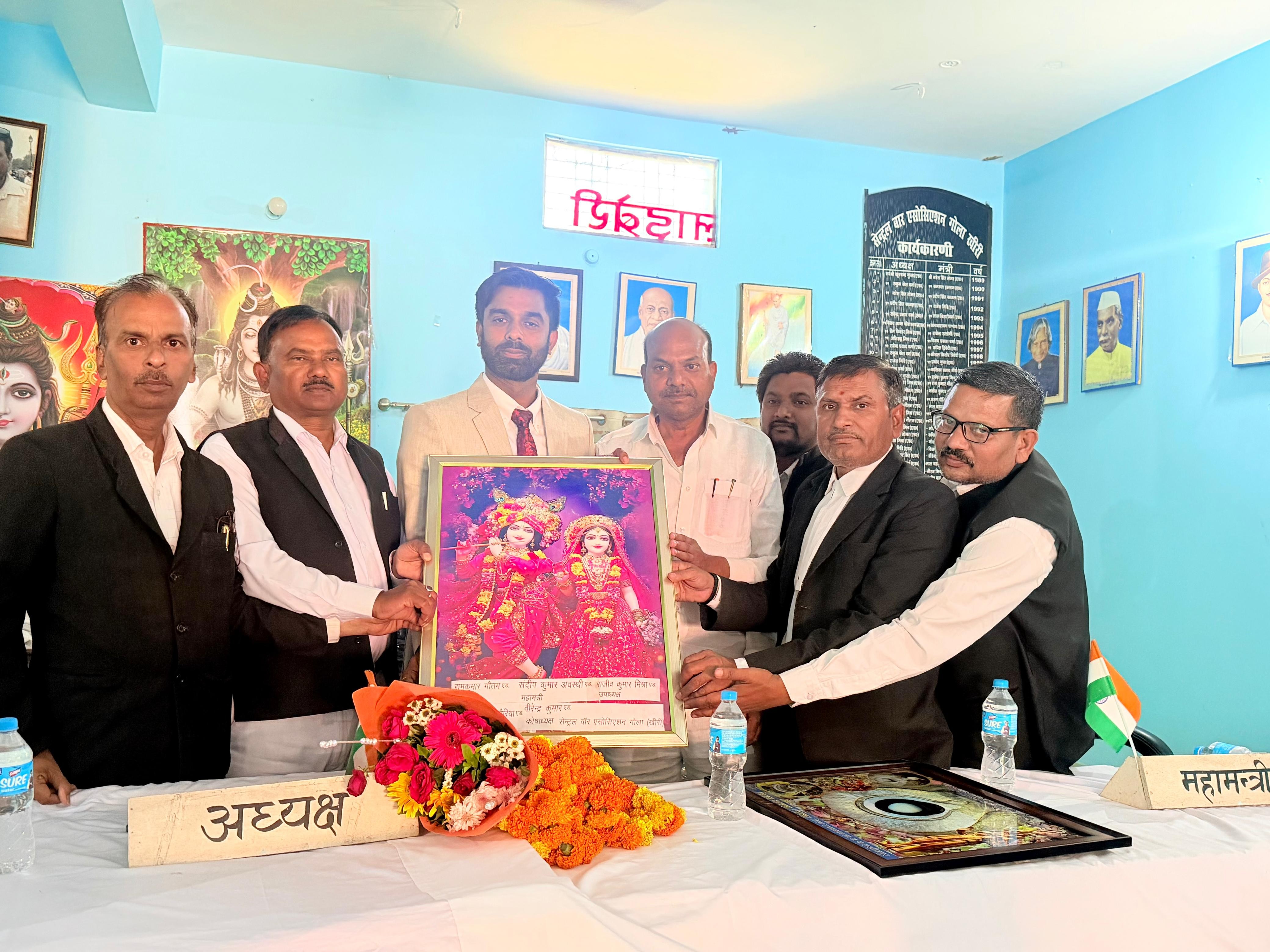 Gola Bar Association Farewell | Judicial Officer Arun Singh Rathore ...