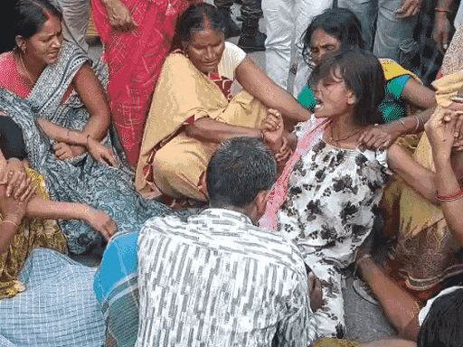 बच्चे की मौत के बाद परिवार ने शव नेशनल हाई-वे पर रखकर जाम किया था।