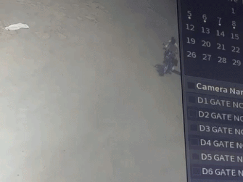 स्टाफ के साथ से बैग छीनकर भागा बदमाश