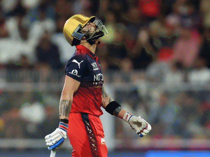 रवि बिश्नोई ने विराट कोहली को क्लीन बोल्ड कर दिया।