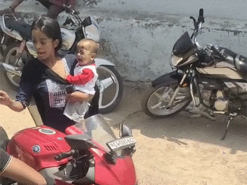 शनिवार को बच्चे की कस्टडी को लेकर हुए विवाद में हत्या।