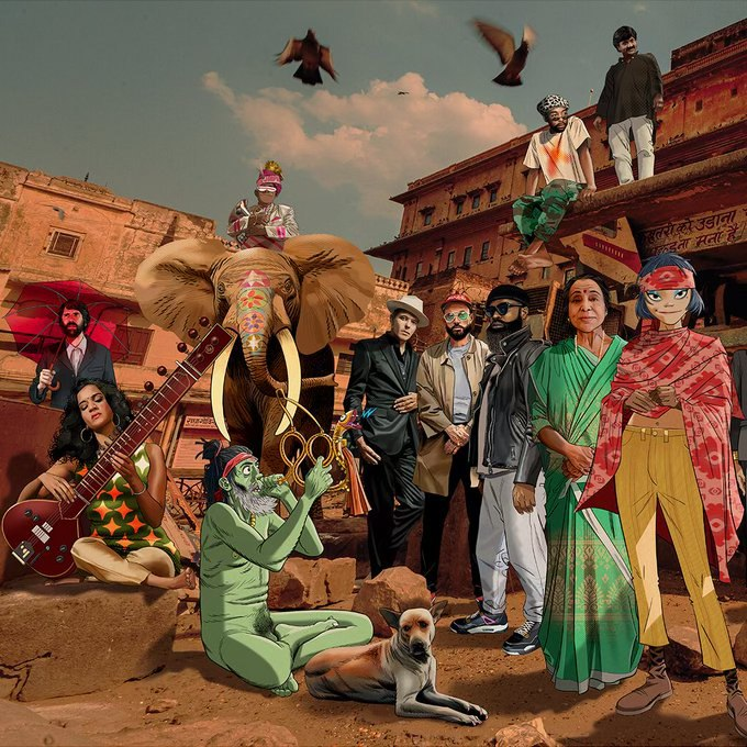 इस एल्बम के पोस्टर में आशा हरी रंग की साड़ी में खड़ी दिखाई दे रही हैं।