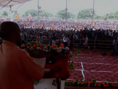 Yogi Adityanath West Bengal Election Speech; UP Appeasement Mafia End ...