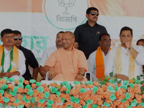 Yogi Adityanath West Bengal Election Speech; UP Appeasement Mafia End ...