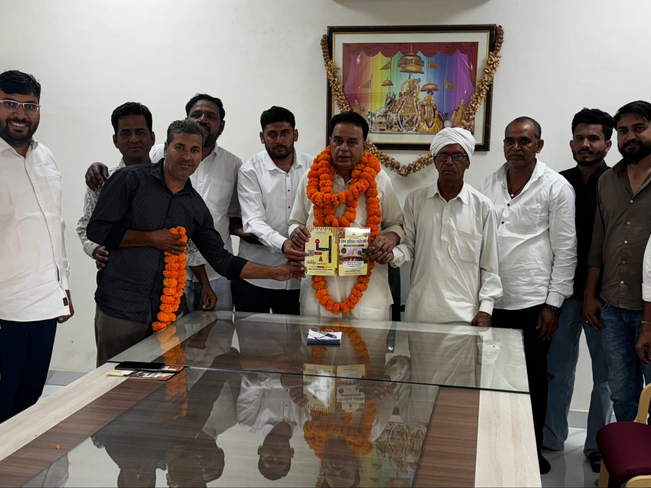 Rajasthan Law Minister Joga Ram Patel to Visit Nejpur for Somnath ...