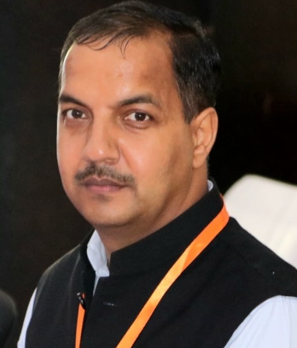 भाजपा के प्रदेश वरिष्ठ प्रवक्ता त्रिलोक जमवाल।