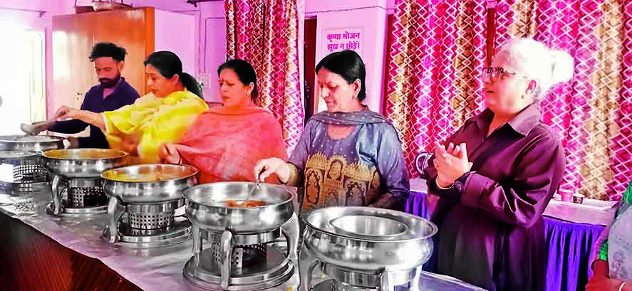 300 people have been eating here every day for the last three years.