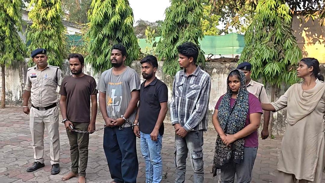 पुलिस ने नाबालिग के अपहरण के मामले में 5 आरोपी को किया गिरफ्तार।