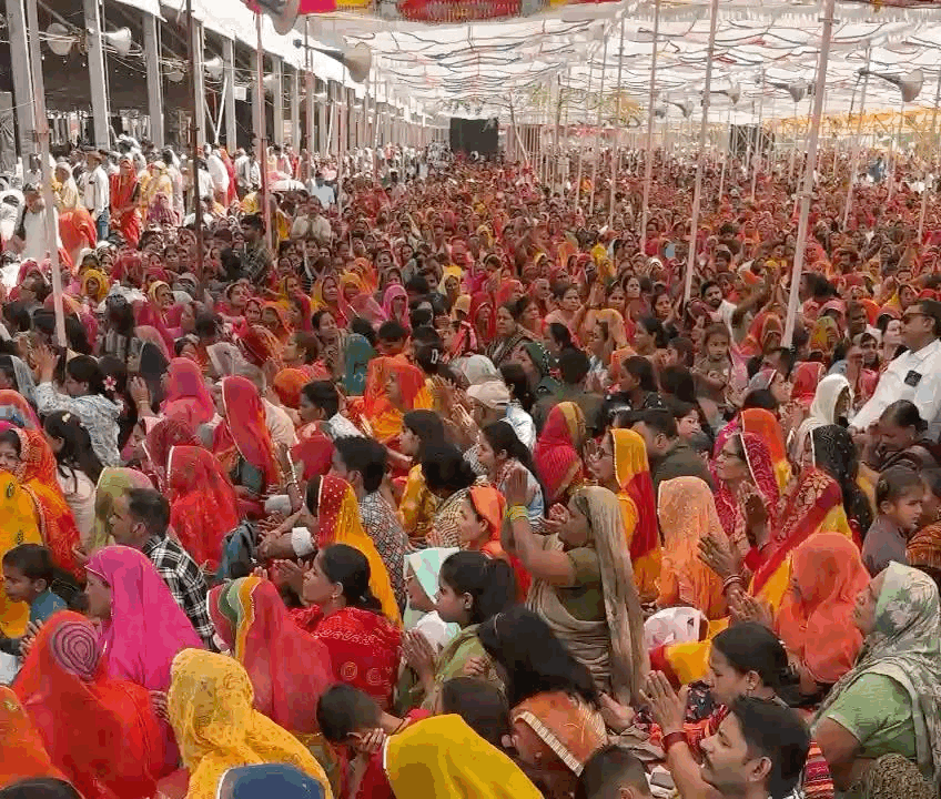 Bhilwara Pandit Pradeep Mishra Shiv Mahapuran Katha Concludes ...