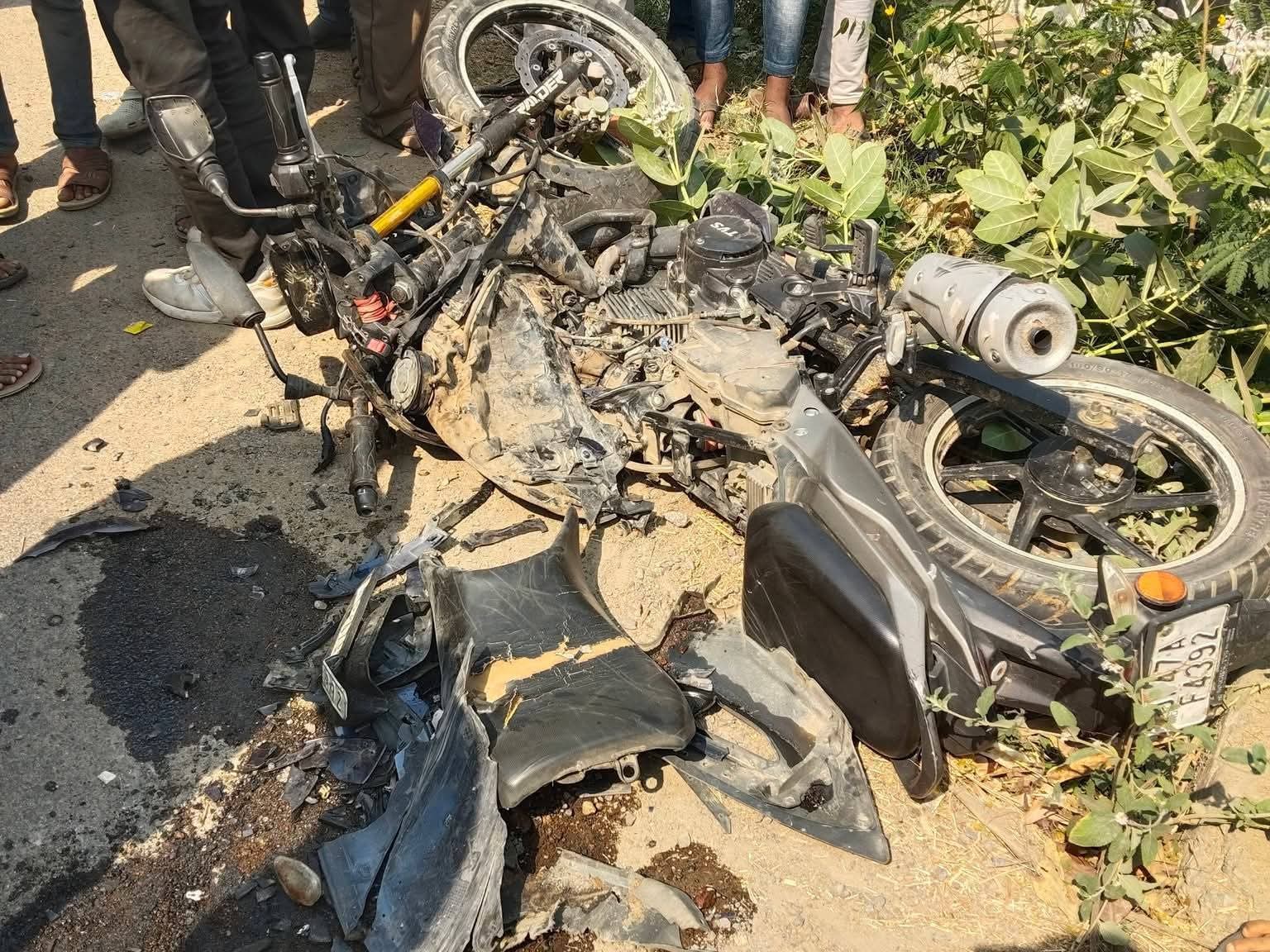 Tulsi Pur Accident: Youth Critically Injured, Referred to District Hospital