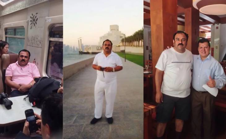 कैप्टन बाबा उर्फ अशोक खरात की ये पुरानी फोटोज उसके फॉरेन ट्रिप्स की हैं।