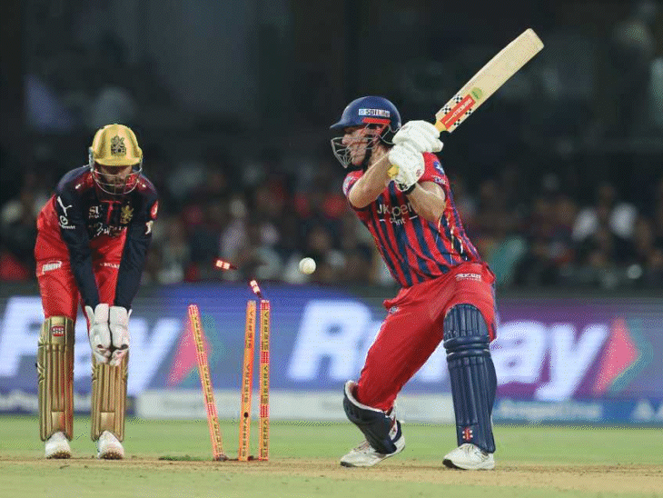 मिचेल मार्श और निकोलस पूरन बोल्ड हो गए।