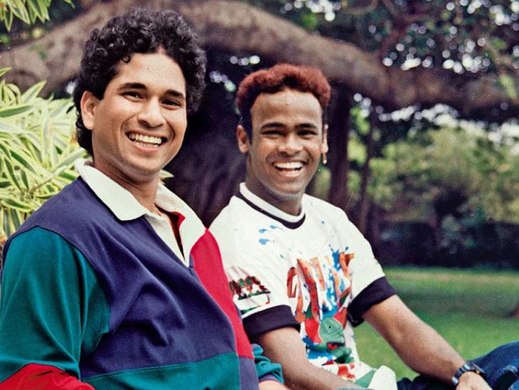 सचिन तेंदुलकर और विनोद कांबली एक ही स्कूल के लिए क्रिकेट खेलते थे।