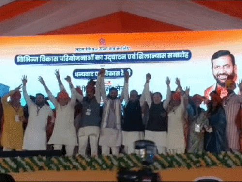 5 अप्रैल को महम में हुई विकास रैली के दौरान सीएम ने संबोधित किया था।