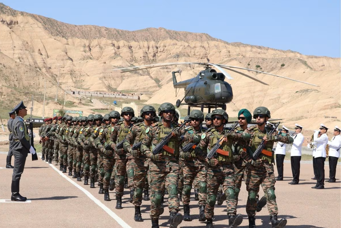 ये द्विपक्षीय सैन्य अभ्यास 25 अप्रैल तक चलेगा।