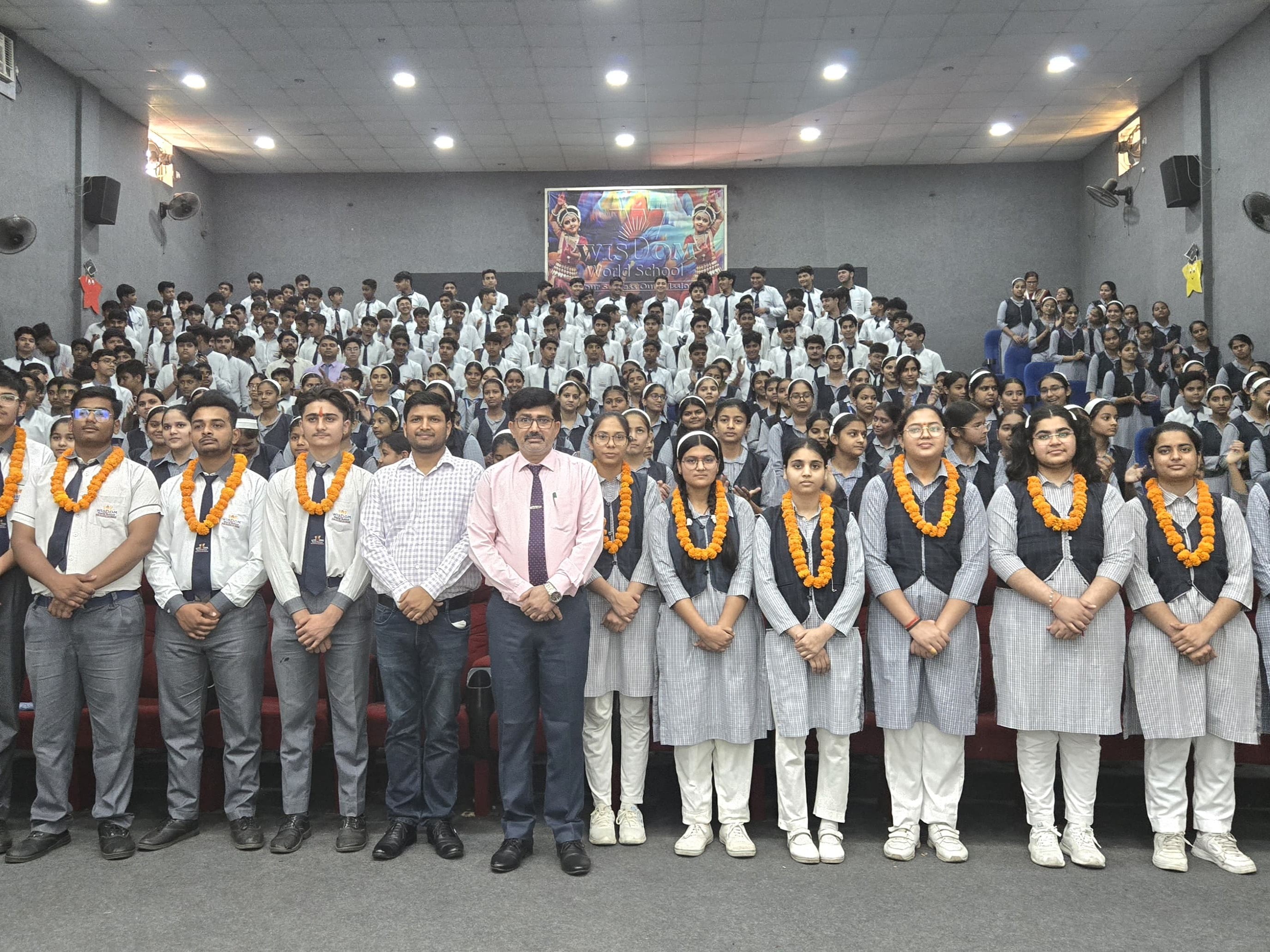 Bulandshahr CBSE Class 10 Toppers Honored | Wisdom World School Event