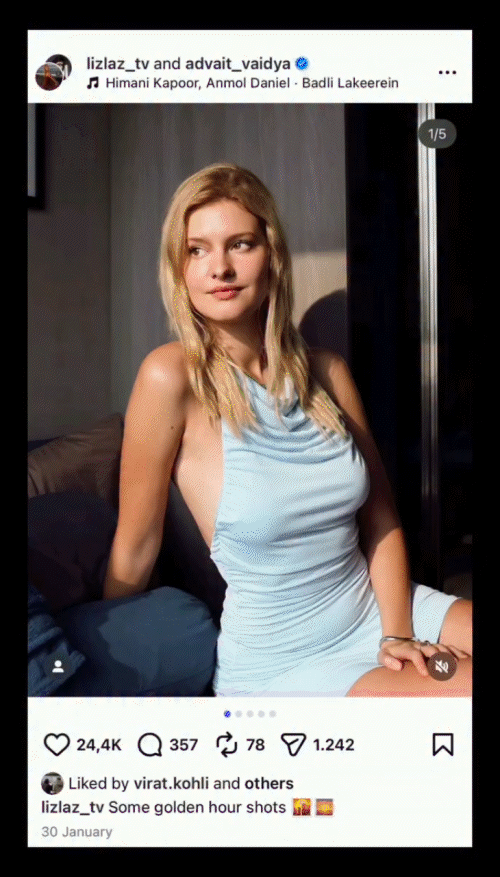 अद्वैत वैद्य ने विराट कोहली के लाइक के दावा वाला वीडियो इंस्टाग्राम पर पोस्ट किया।