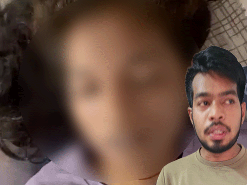 किराए के कमरे में युवती की लाश मिली। - Dainik Bhaskar