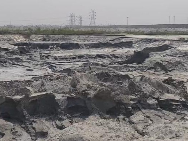 झाबू राखड़ डेम जहाँ ये दुर्घटना हुई है।