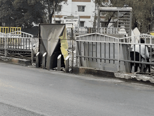 इंदौर बीआरटीएस कॉरिडोर।