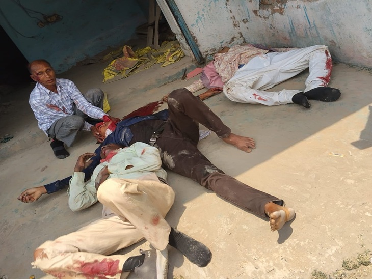 हादसे में घायल बाराती