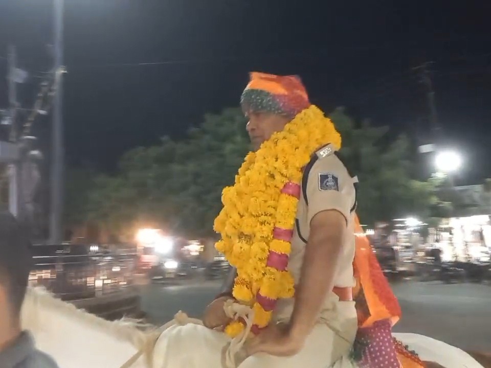 Garoth New TI Balbeer Singh Yadav Honored | Police Staff Felicitation