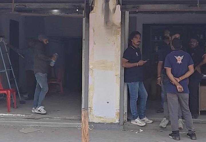 भिलाई के सेक्टर-6 ए मार्केट में खोली गई है नई शराब दुकान।