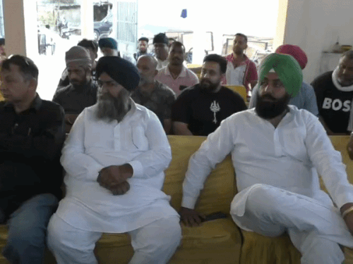 लुधियाना में डेयरी एसोसिएशन की बैठक।