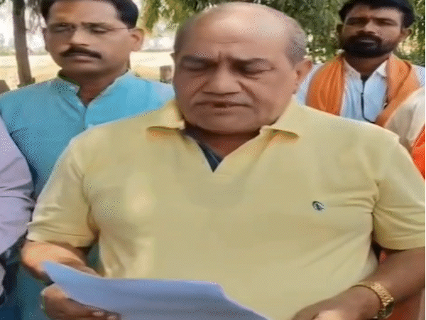 भाजपा विधायक सूर्य प्रकाश मीणा ने अपनी ही सरकार के खिलाफ आंदोलन की बात कही।