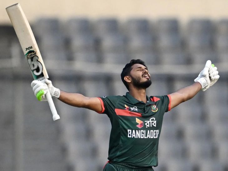 ICC वनडे रैंकिंग में बांग्लादेशी खिलाड़ियों का जलवा:  तंजीद हसन 14 पायदान चढ़कर 40वें नंबर पर पहुंचे, बैटिंग रैंकिंग में चार भारतीय