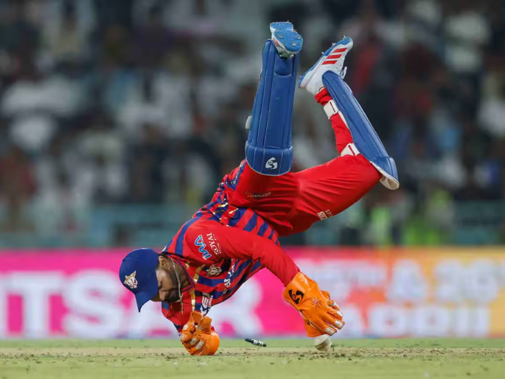 पंत रनआउट करने का मौका गंवा दिया।