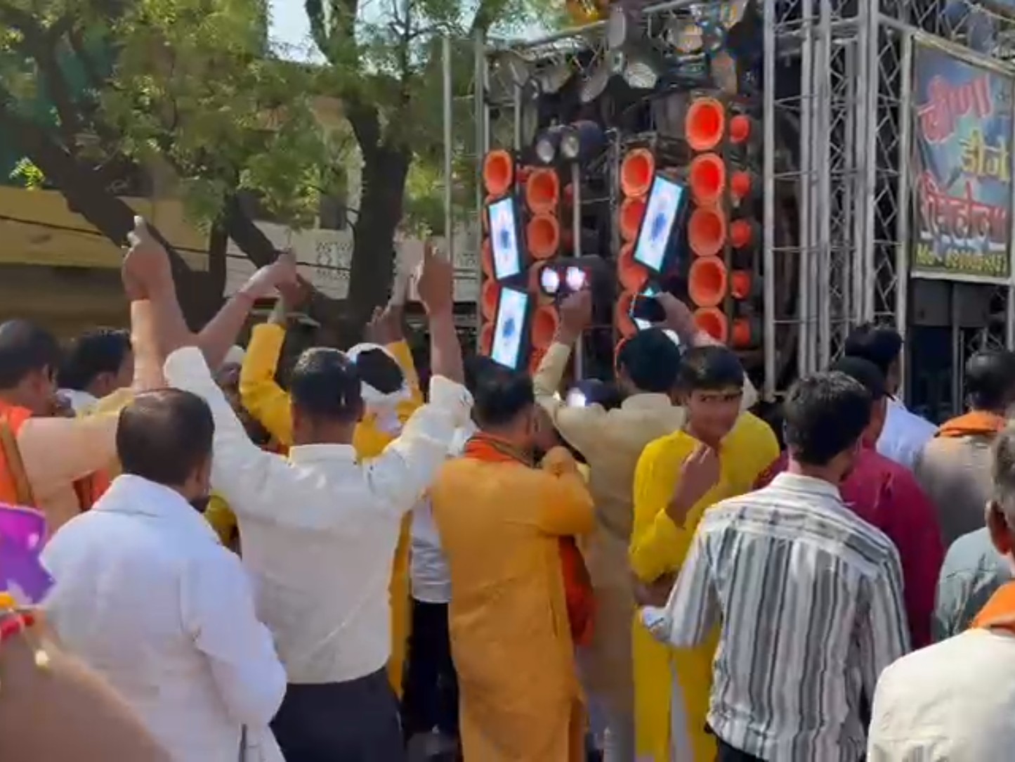 Rari Village Bhagwat Katha Kalash Yatra | Gaund Baba Temple