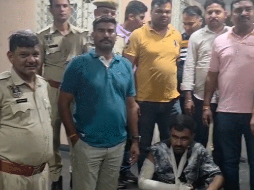 जयपुर पुलिस ने 5 दिन पहले आरोपी राहुल घुरैया उर्फ राज को प्रोडक्शन वारंट पर जयपुर लेकर आई।