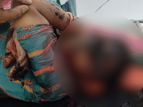 इस हालत में महिला का शव मिला था। सिर में गहरा घाव हो रखा था।