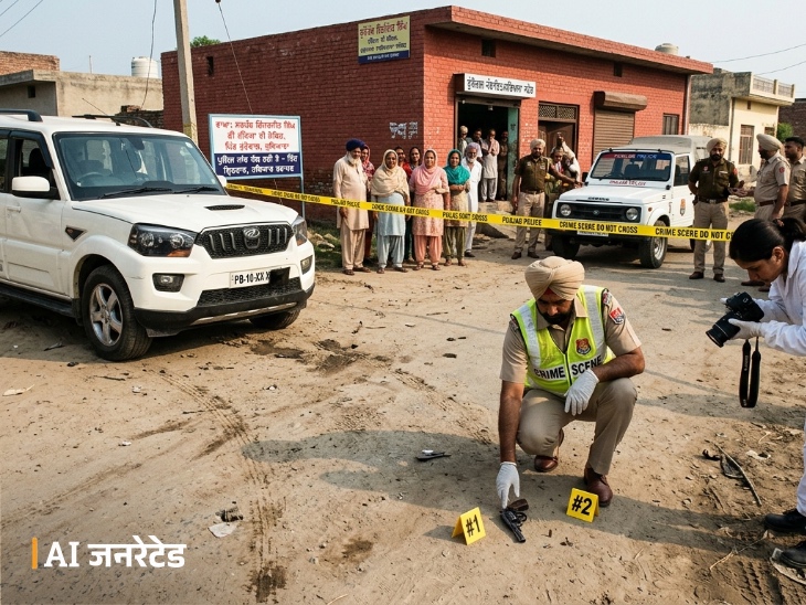 लुधियाना में सरपंच पर हमला। - Dainik Bhaskar