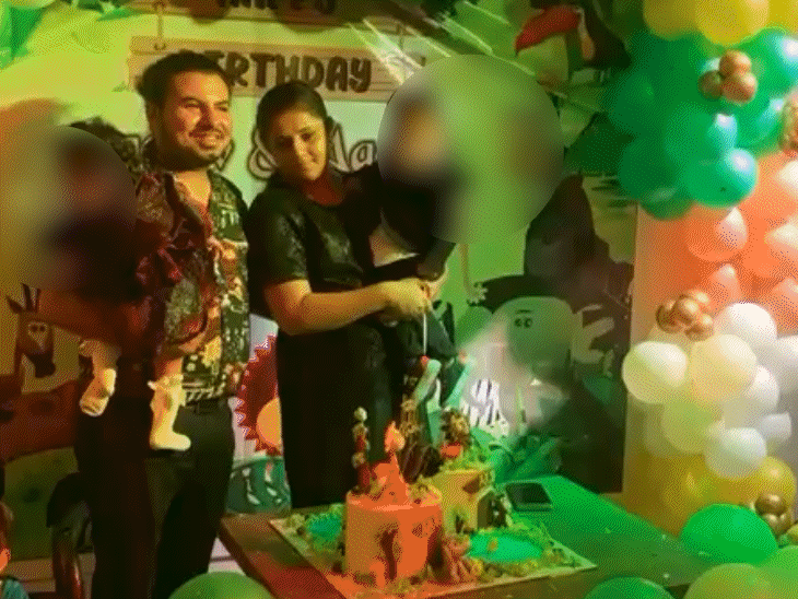 इसी दंपति ने बच्ची को श्योपुर के पास छोड़ा था।