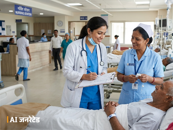 डॉक्टर, नर्स पर सरकार का ज्यादा फोकस।