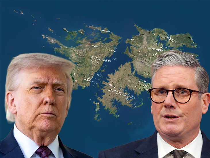 फॉकलैंड द्वीप पर ब्रिटेन का कंट्रोल है। हालांकि, अर्जेंटीना इसे ऐतिहासिक रूप से अपना बताता आया है। - Dainik Bhaskar