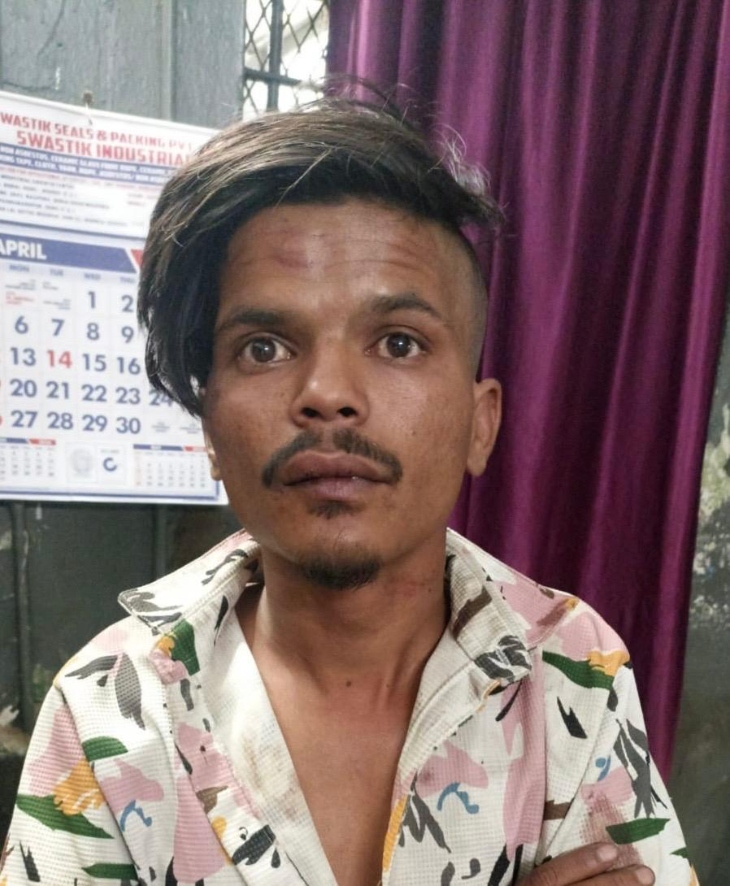 आरोपी युवक को पुलिस ने हिरासत ले लिया है।