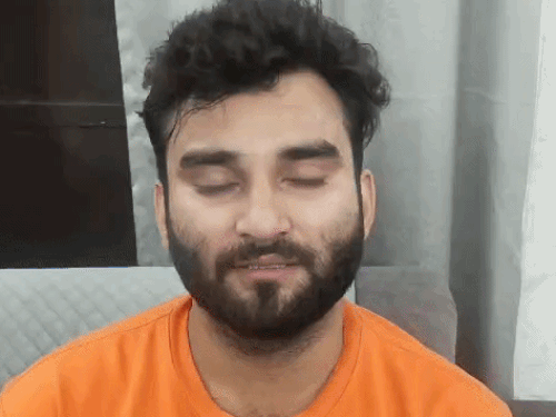 दोस्त की जगह परीक्षा देने आया युवक माधव।