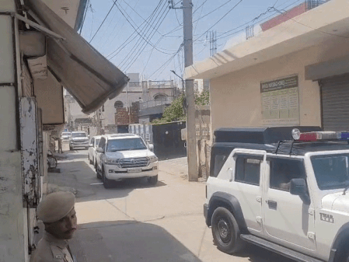 पंजाब के सीएम भगवंत मान रविवार को अपनी ससुराल पिहोवा पहुंचे हैं।