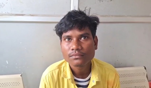 शराब के नशे में गिरफ्तार युवक