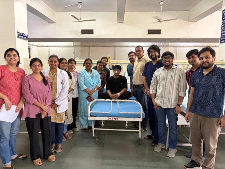Sms Vision Jaipur SMS Hospital Rare Disease Surgery: Vision Restored After 90% Loss