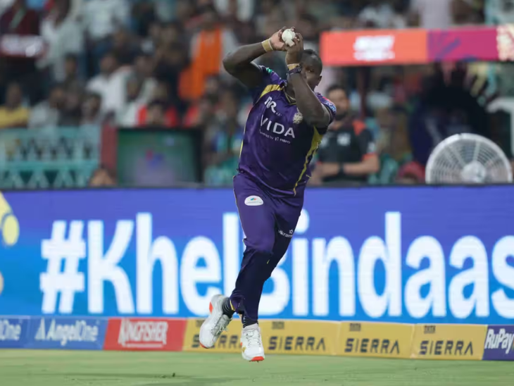 पॉवेल-रिंकू ने बाउंड्री लाइन पर कैच पकड़कर LSG को सुपर ओवर में ऑलआउट किया।